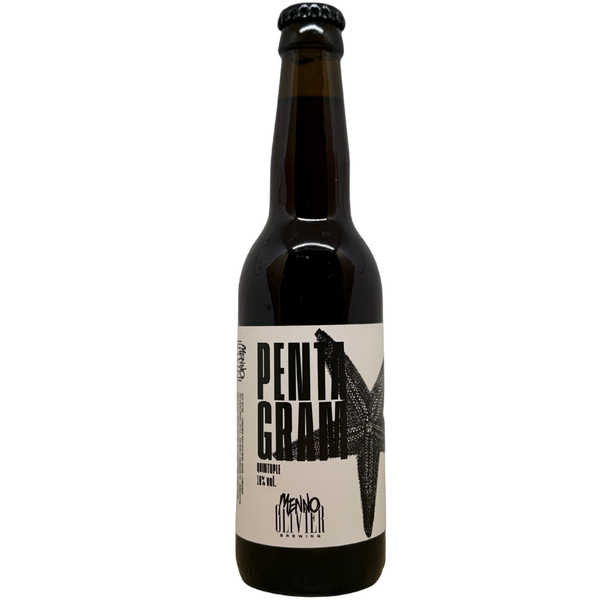Menno Olivier - Pentagram – quadrupel van Menno Olivier, 33 cl