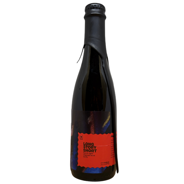 Lervig - Rackhouse: Long Story Short – barrel aged stout van Lervig, fles 37,5 cl