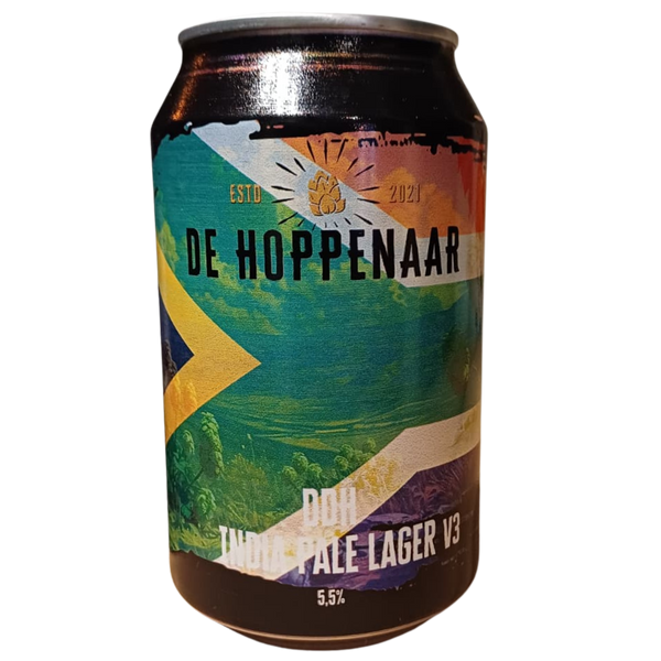 Brouwerij De Hoppenaar - DDH India Pale Lager V3 – India Pale Lager van De Hoppenaar, 33 cl