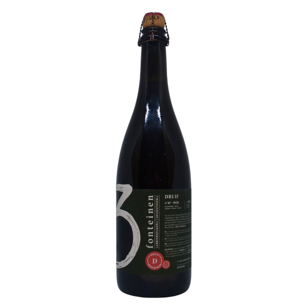 Brouwerij 3 Fonteinen - Druif Muscat Bleu (season 19|20) Blend No. 47 – geuze van 3 Fonteinen, fles 75 cl
