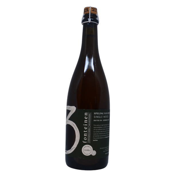 Brouwerij 3 Fonteinen - Speling Van Het Lot XVIII.ii: Single Wood | Duitse Eik – geuze van 3 Fonteinen, fles 75 cl