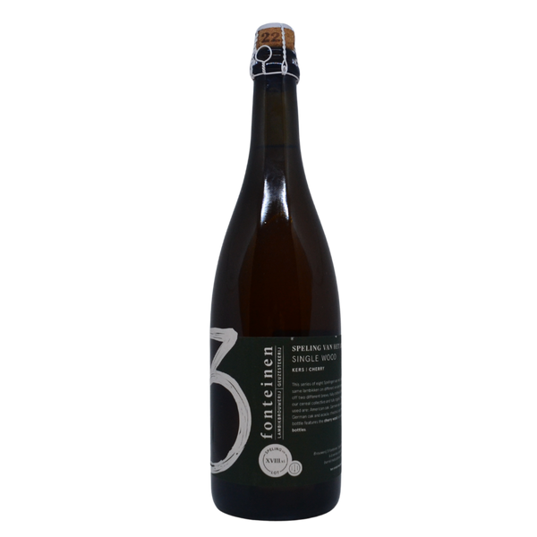 Brouwerij 3 Fonteinen - Speling Van Het Lot XVIII.vi: Single Wood | Kers – geuze van 3 Fonteinen, fles 75 cl