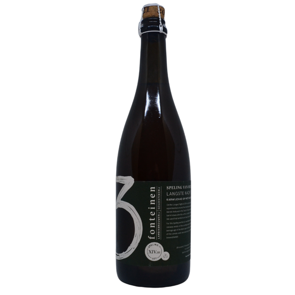 Brouwerij 3 Fonteinen - Speling Van Het Lot XIV.iii Langste Nacht 2019: Karwijzaad Op Het Koelschip – geuze van 3 Fonteinen, fles 75 cl