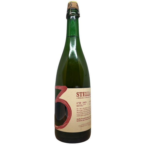 3 Fonteinen x Mikkeller - Stella 17 (Season 24|25) Blend No. 38 – lambiek van 3 Fonteinen, fles 75 cl