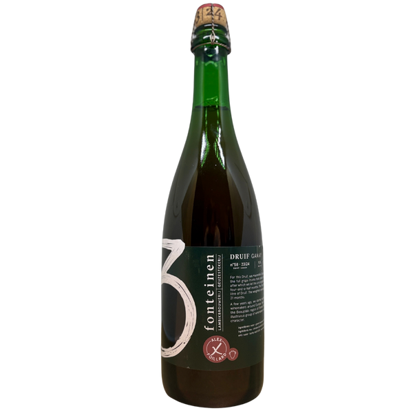 3 Fonteinen - Druif Gamay (Season 23|24) Blend No. 58 – lambiek van 3 Fonteinen, fles 75 cl