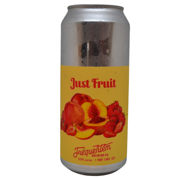 Frequentem - Just Fruit (Strawberry, Peach) – smoothie sour van Frequentem, blik 47,3 cl
