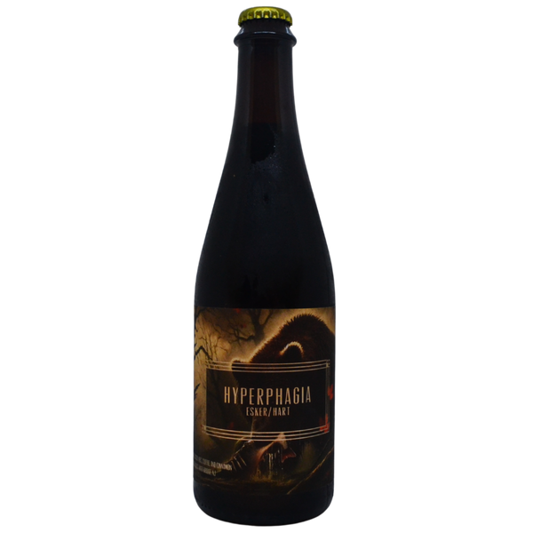 Esker Hart - Hyperphagia – barrel aged stout van Esker Hart, 50 cl