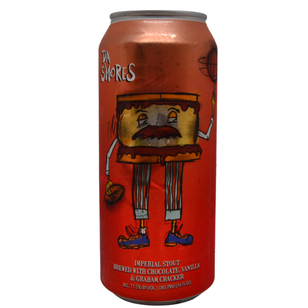 Hop Butcher For The World - Da S'mores – stout van Hop Butcher For The World, blik 47,3 cl