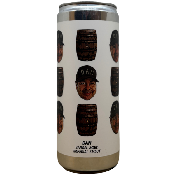Brewski - Dan – barrel aged stout van Brewski, 33 cl