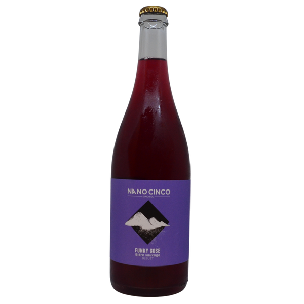Nano Cinco - Funky Gose Bleuet – sour van Nano Cinco, fles 75 cl