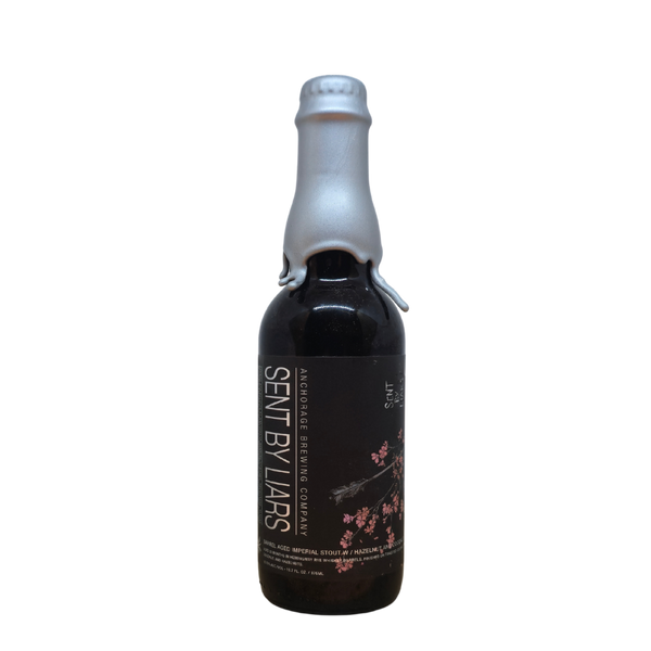 Anchorage - Sent By Liars (2026) – barrel aged stout van Anchorage, fles 37,5 cl