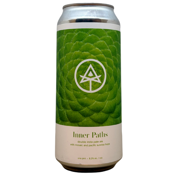 Autodidact Beer - Inner Paths – Double IPA van Autodidact, blik 47,3 cl