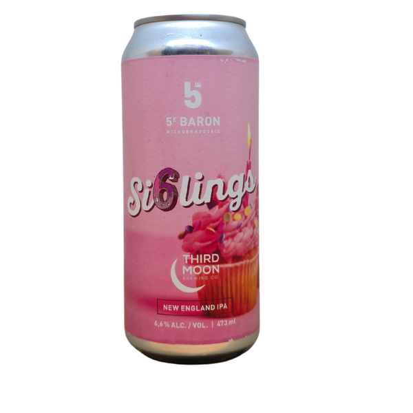 5e Baron x Third Moon - Si6lings – IPA van 5e Baron, blik 47,3 cl