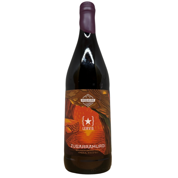 Basqueland - Zugarramurdi – barrel aged stout van Basqueland, fles 66 cl