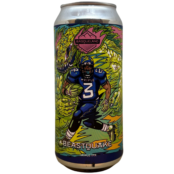 Basqueland - Beastquake – Triple IPA van Basqueland, blik 44 cl