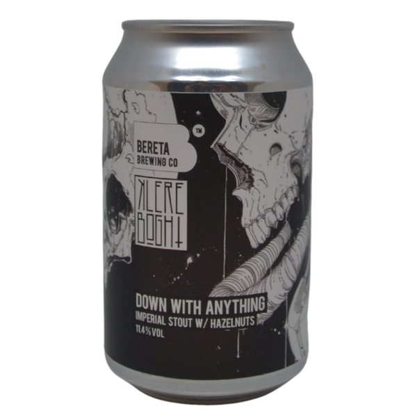 Bereta x Klere Boght - Down With Anything – stout van Bereta, 33 cl