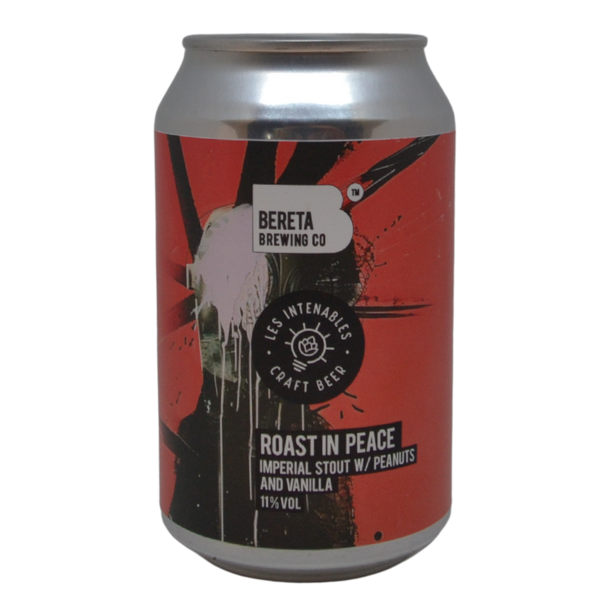 Bereta x Les Intenables - Roast In Peace – stout van Bereta, 33 cl