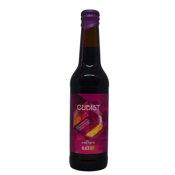 Blackout - Cubist – barrel aged stout van Blackout, 33 cl
