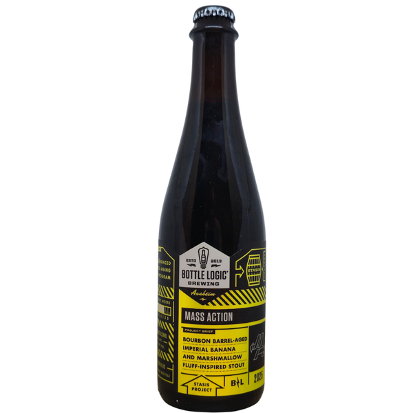 Bottle Logic - Mass Action (2025) – barrel aged stout van Bottle Logic, 50 cl