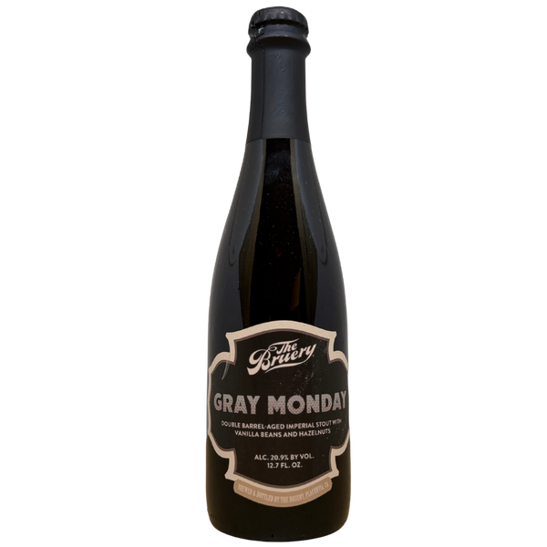 The Bruery - Gray Monday (2025) – barrel aged stout van The Bruery, fles 37,5 cl