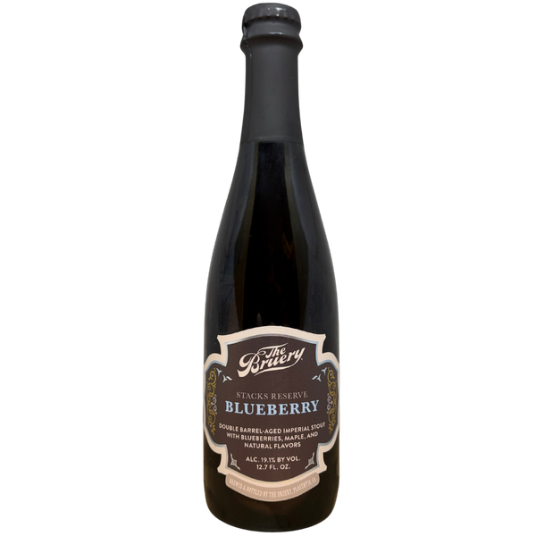 The Bruery - Stacks Reserve: Blueberry – barrel aged stout van The Bruery, fles 37,5 cl