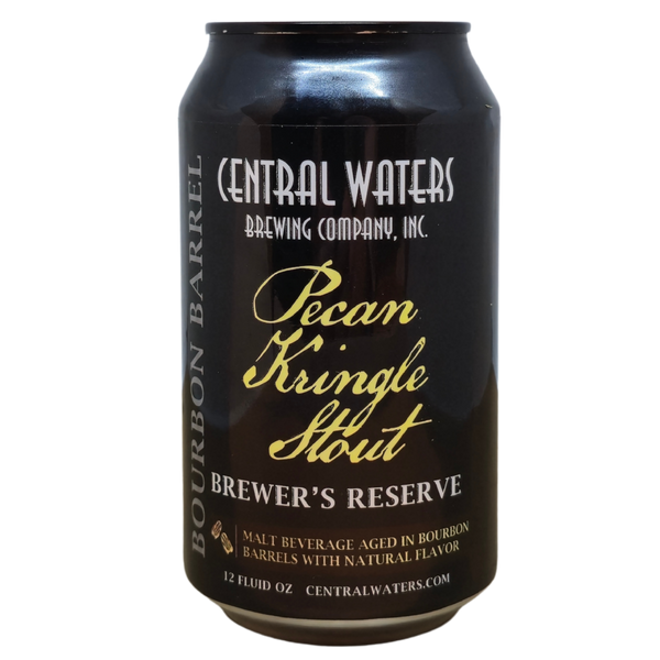 Central Waters - Pecan Kringle - Brewer’s Reserve – barrel aged stout van Central Waters, blik 35,5 cl