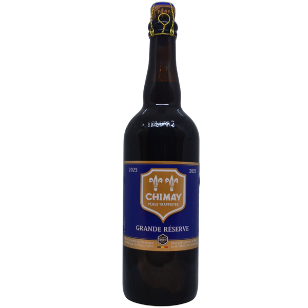 Chimay - Grande Reserve Blue (2025) – strong ale van Chimay, fles 75 cl
