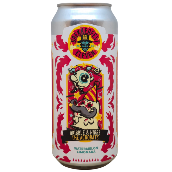 Drekker X RaR - Dribble & Nibbs – smoothie sour van Drekker, blik 47,3 cl