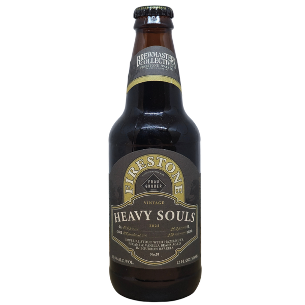 Firestone Walker - Heavy Souls (2024) – barrel aged stout van Firestone Walker, blik 35,5 cl