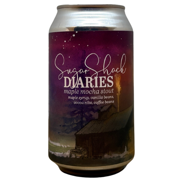 Humble Forager - Sugar Shack Diaries – stout van Humble Forager, blik 35,5 cl