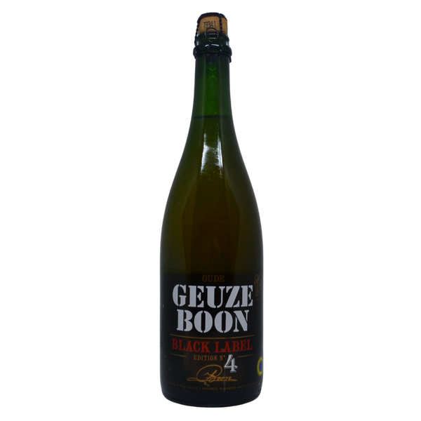 Brouwerij Boon - Oude Geuze Boon Black Label Edition N°4 – geuze van Brouwerij Boon, fles 75 cl