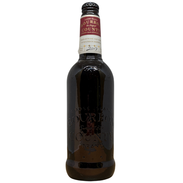 Goose Island Beer Co - Bourbon County Brand Barleywine (2017) – barrel aged barleywine van Goose Island, 50 cl