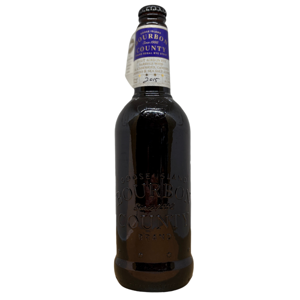 Goose Island Beer Co - Bourbon County Brand Regal Rye Stout (2015) – barrel aged stout van Goose Island, 50 cl