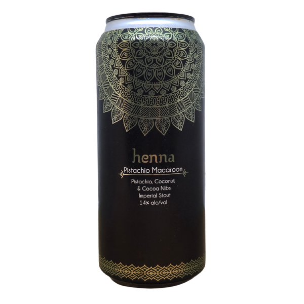 More Brewing - Henna: Pistachio Macaroon – stout van More Brewing, blik 47,3 cl