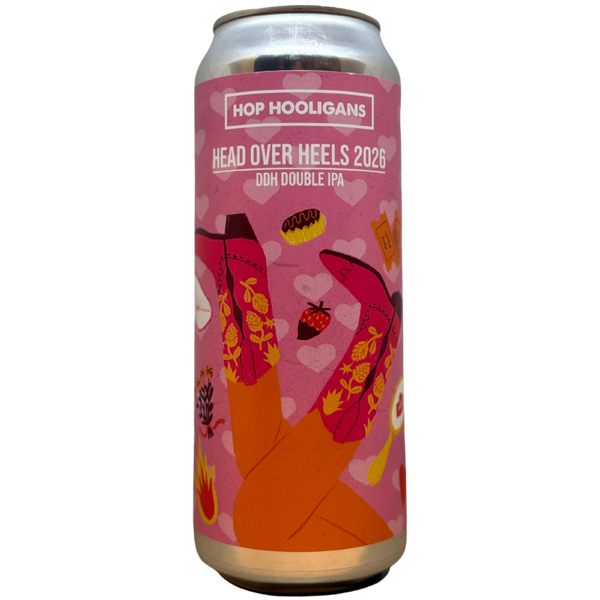 Hop Hooligans - Head Over Heels – Double IPA van Hop Hooligans, 50 cl
