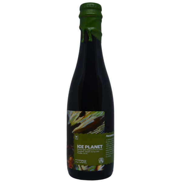 Lervig x Emperor's Brewery - Ice Planet By Rackhouse – barrel aged stout van Lervig, fles 37,5 cl