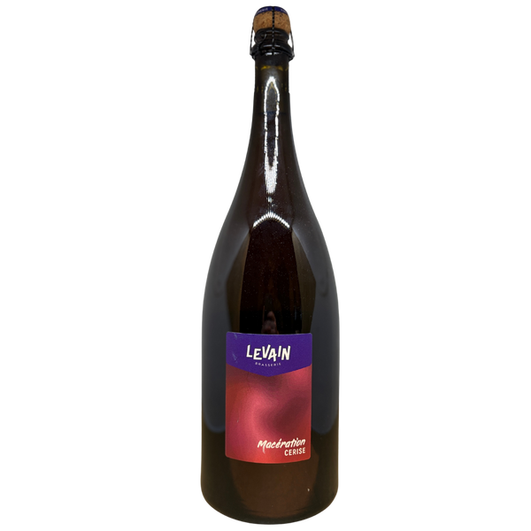 Levain - Macération Cerise - Magnum – wild ale van Levain, fles 150 cl