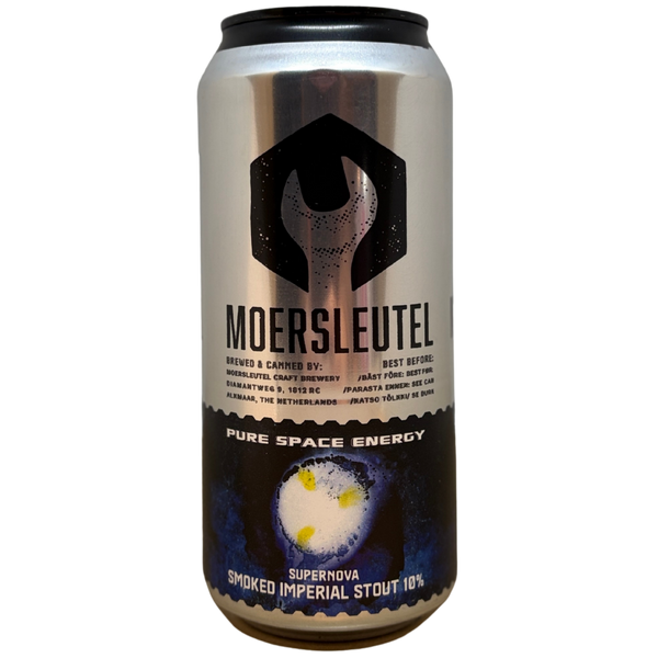 Moersleutel - Pure Space Energy: Supernova – stout van Moersleutel, blik 44 cl