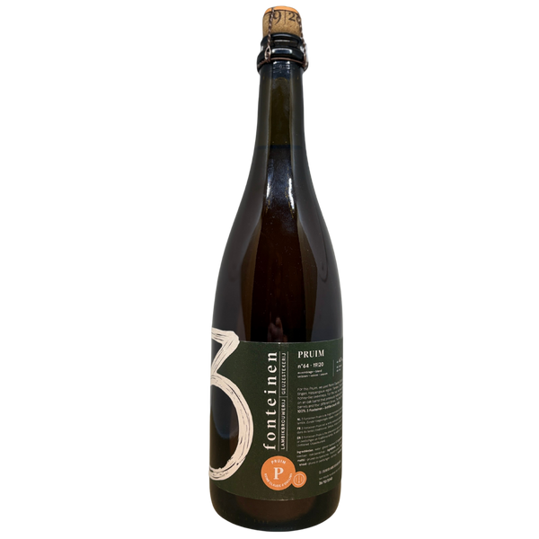 3 Fonteinen - Pruim Reine Claude D’Oullins (Season 19|20) Blend No. 64 – lambiek van 3 Fonteinen, fles 75 cl