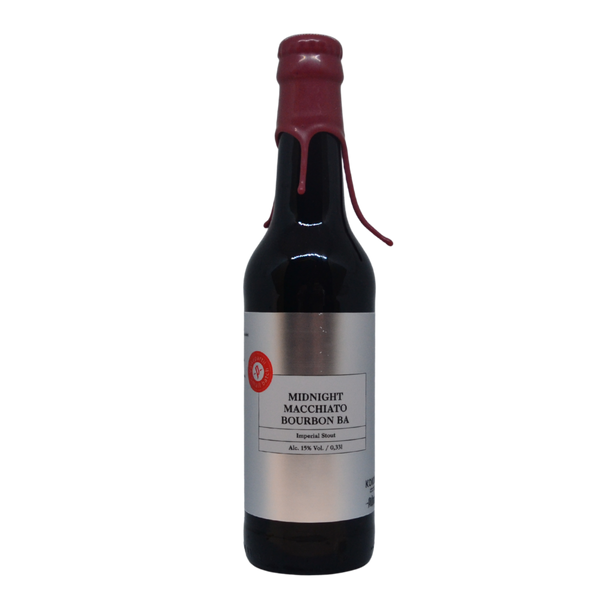 Pühaste - Midnight Macchiato Bourbon BA (2025) (silver series) – barrel aged stout van Pühaste, 33 cl
