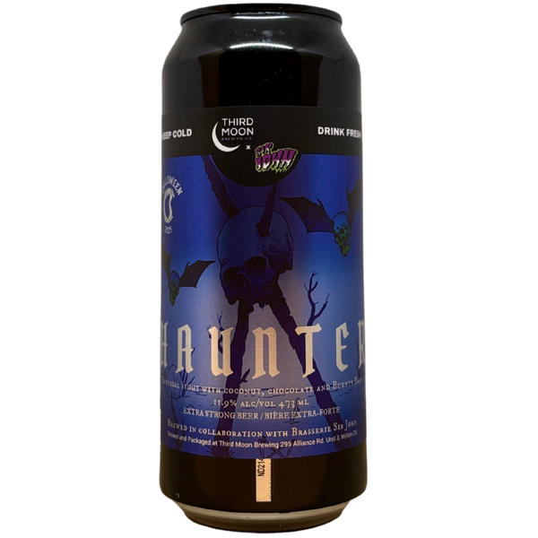 Third Moon x Brasserie Sir John - Haunter – stout van Third Moon, blik 47,3 cl