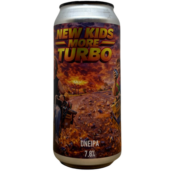 Yankee & Kraut - New Kids More Turbo – Double IPA van Yankee & Kraut, blik 44 cl