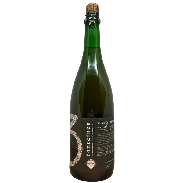 3 Fonteinen - Zenne y Frontera (Season 23|24) No. 54 – barrel aged geuze van 3 Fonteinen, fles 75 cl
