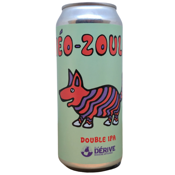 À La Dérive - Neo-Zoulou – Double IPA van À La Dérive, blik 47,3 cl