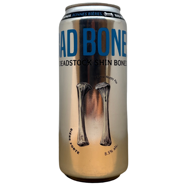 Bad Bones x RaR - Deadstock: Shin Bones – Double IPA van Bad Bones, blik 47,3 cl
