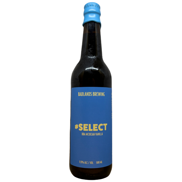 Badlands - #SELECT - BBA Mexican Vanilla (2026) – barrel aged stout van Badlands, 50 cl