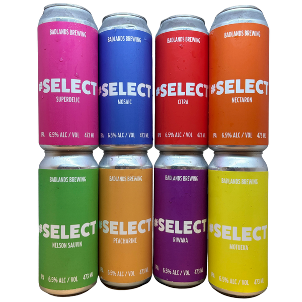 Badlands - #SELECT (2026) Set – IPA van Badlands, blik 47,3 cl