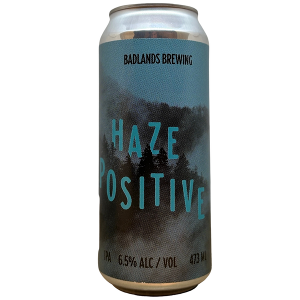 Badlands x Superflux x Changing Colours - Haze Positive – IPA van Badlands, blik 47,3 cl
