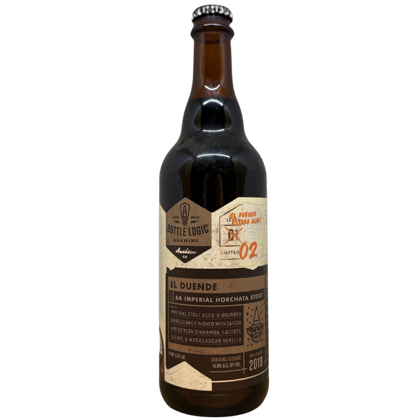 Bottle Logic - El Duende (2019) – barrel aged stout van Bottle Logic, 50 cl