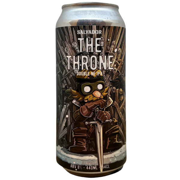 Salvador - The Throne – Double IPA van Salvador, blik 44 cl